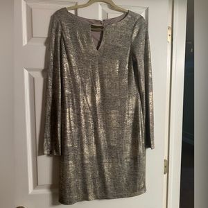 Vince Camuto Metallic Dress